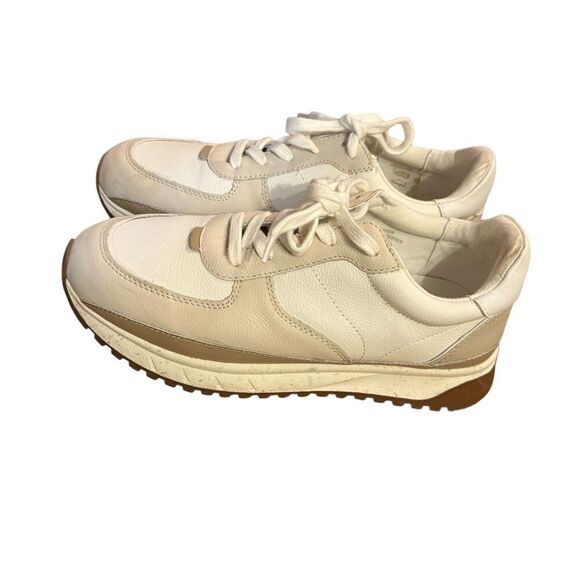 Madewell Kickoff Trainer Sneakers in Antique Cream Multi womens size 8.5 - Picture 5 of 11